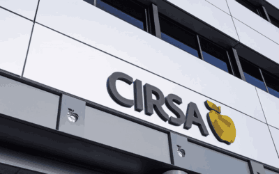 Cirsa corporation logo on the building