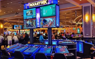 Slot machines at land-based casinos
