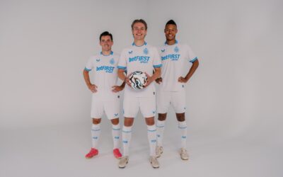 three football players