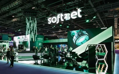 Stand at conference of Soft2bet