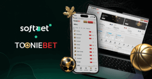 Logo of Soft2bet and Toonie bet