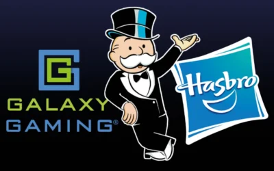 Galaxy gaming and Hasboro logo