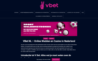 Vbet online casino home page