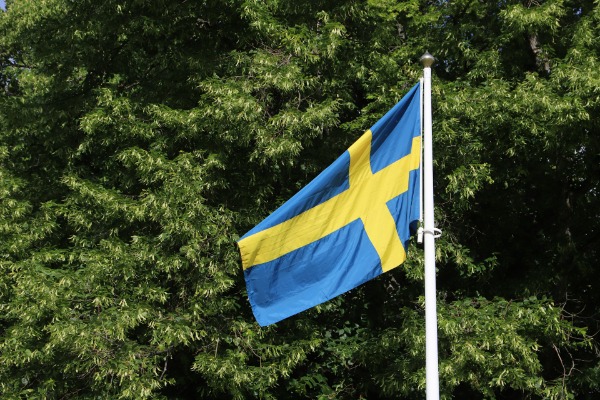 Swedish national flag.