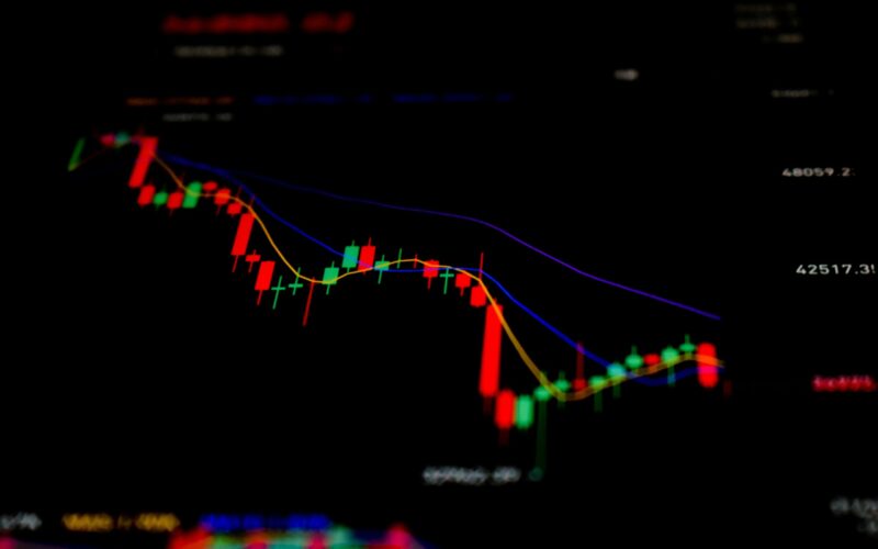 Prediction markets trading platform displaying real-time event probability charts